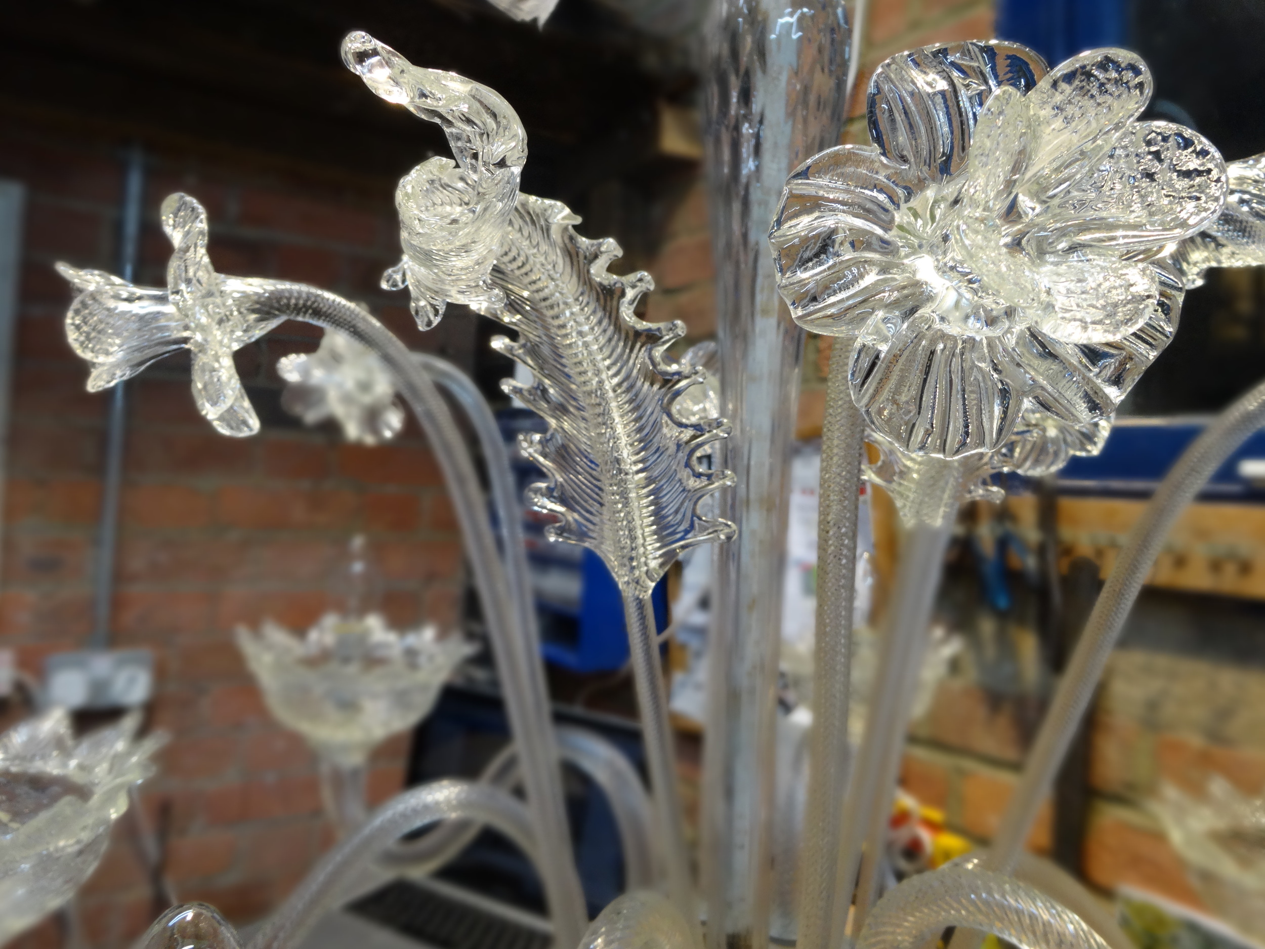 Murano glass - after.