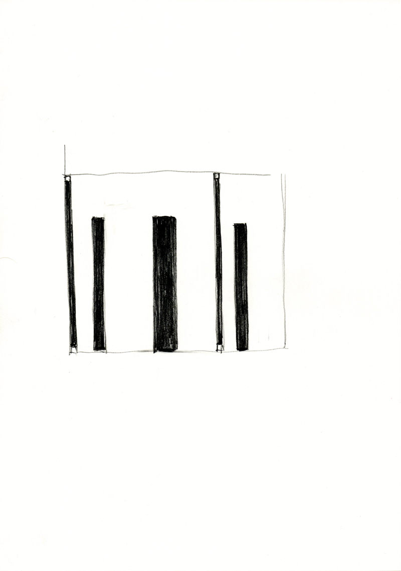 2023 , 2000-2013, pastel on paper, 21 x 29,7 cm