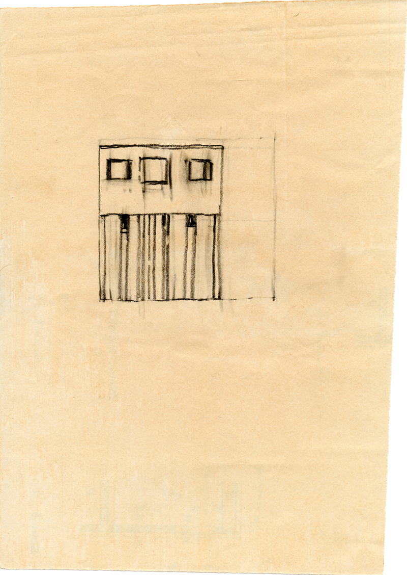1221 , 1980-1999, pastel on paper, 20 x 28 cm