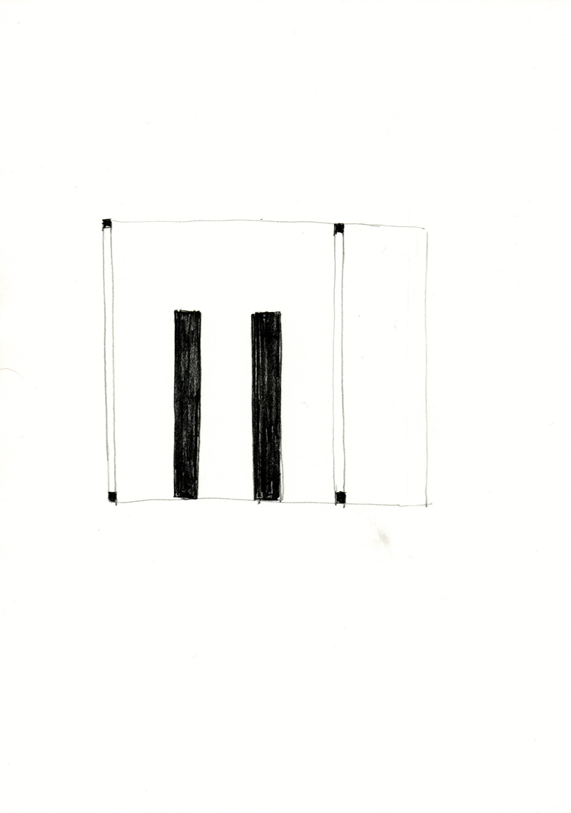 2025 , 2000-2013, pastel on paper, 21 x 29,7 cm
