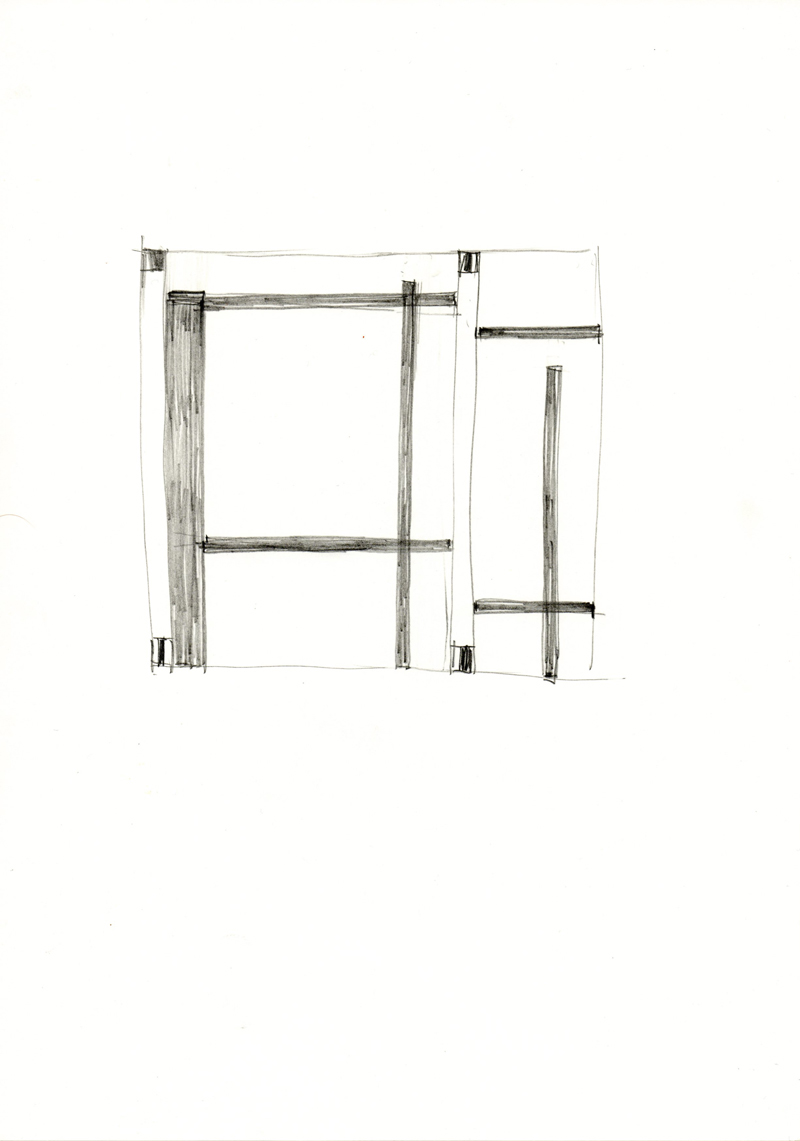 2033 , 2000-2013, pastel on paper, 21 x 29,7 cm