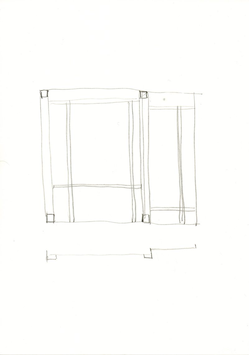 2034 , 2000-2013, pencil on paper, 21 x 29,7 cm