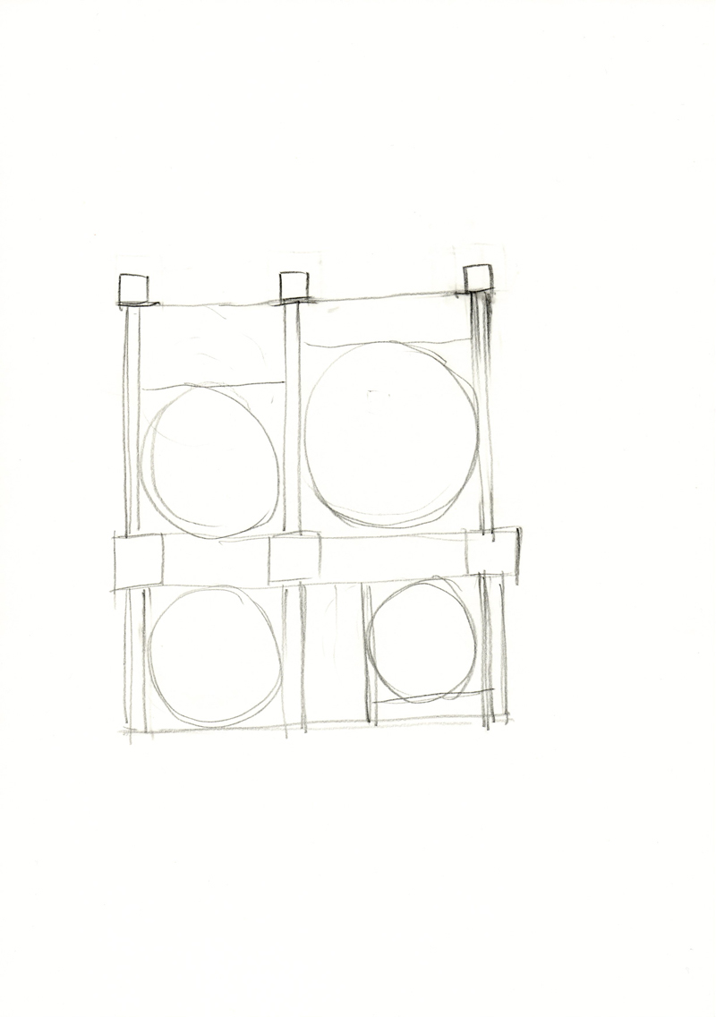 2051 , 2000-2013, pencil on paper, 21 x 29,7 cm