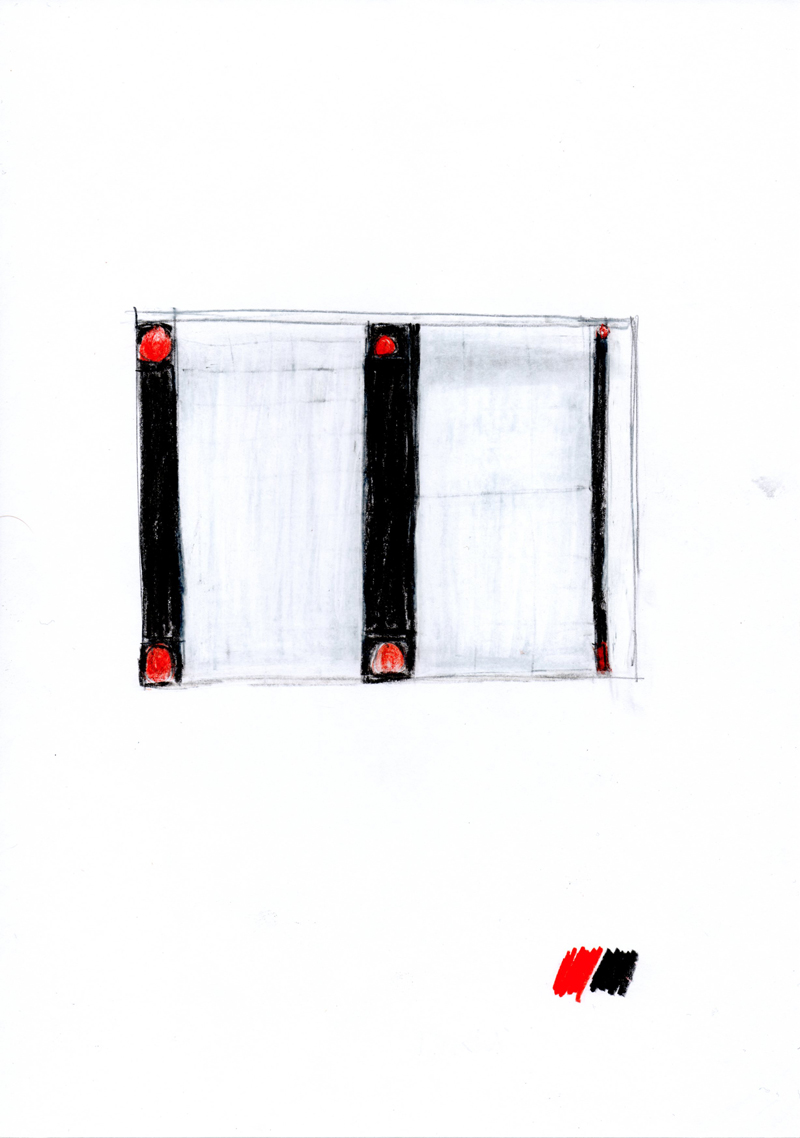 2027 , 2000-2013, pastel on paper, 21 x 29,7 cm