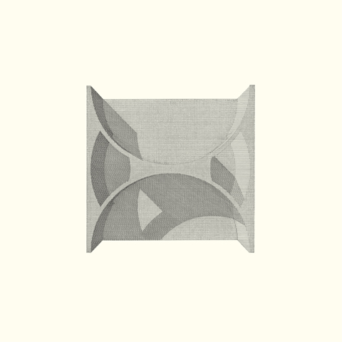 The Marriage of Reason and Squalor (Untitled 13) , 2001—2014, ink on paper, 50 x 50cm