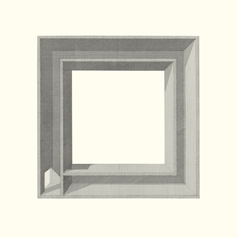 The Marriage of Reason and Squalor (Untitled 23) , 2001—2014, ink on paper, 50 x 50cm