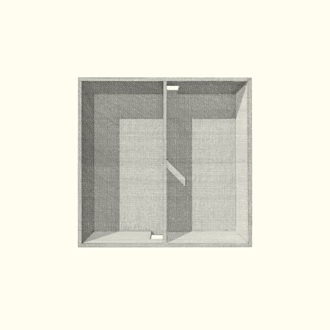 The Marriage of Reason and Squalor (Untitled 8) , 2001—2014, ink on paper, 50 x 50cm