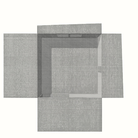 The Marriage of Reason and Squalor (Untitled 29) , 2001—2014, ink on paper, 50 x 50cm