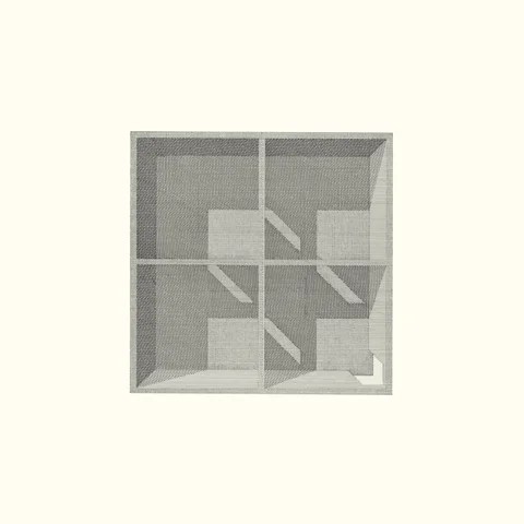 The Marriage of Reason and Squalor (Untitled 10) , 2001—2014, ink on paper, 50 x 50cm