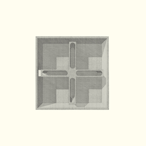 The Marriage of Reason and Squalor (Untitled 18) , 2001—2014, ink on paper, 50 x 50cm