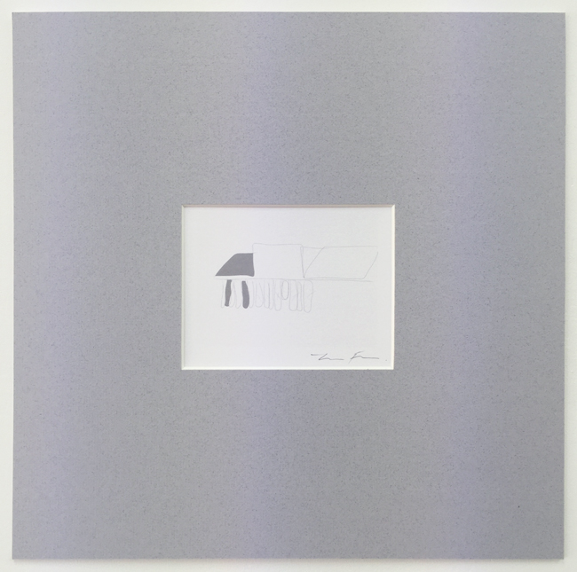 Roupel 9 , 2012, Ipad drawing on paper, 6.5x8.67cm (unframed), edition of 10