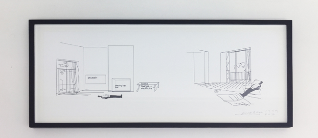 The Red House , computer collage (1999), printed on paper, 2016, 21x58cm (unframed), edition of 10