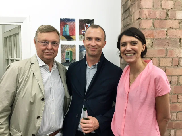 Lars Lerup, Tom Weaver and Marie Coulon