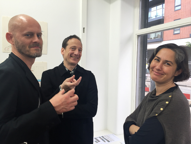 Tapio Snellman, Adam Caruso and friend Johana