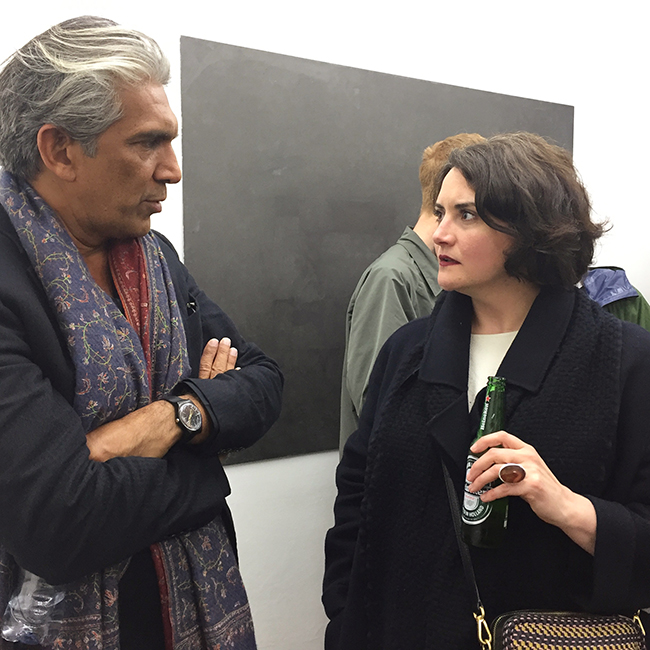 Bijoy Jain (Studio Mumbai) and Catherine Ince (V&A Museum curator)