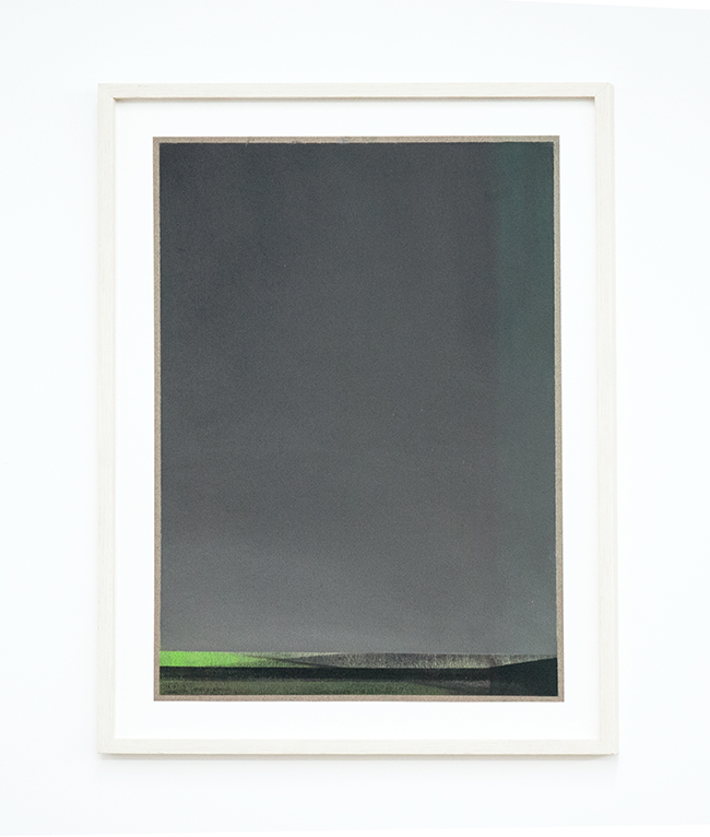 Untitled , 2017, dry pastel on paper, 42 x 29.7 cm (unframed), 49.5 x 37 cm (framed)