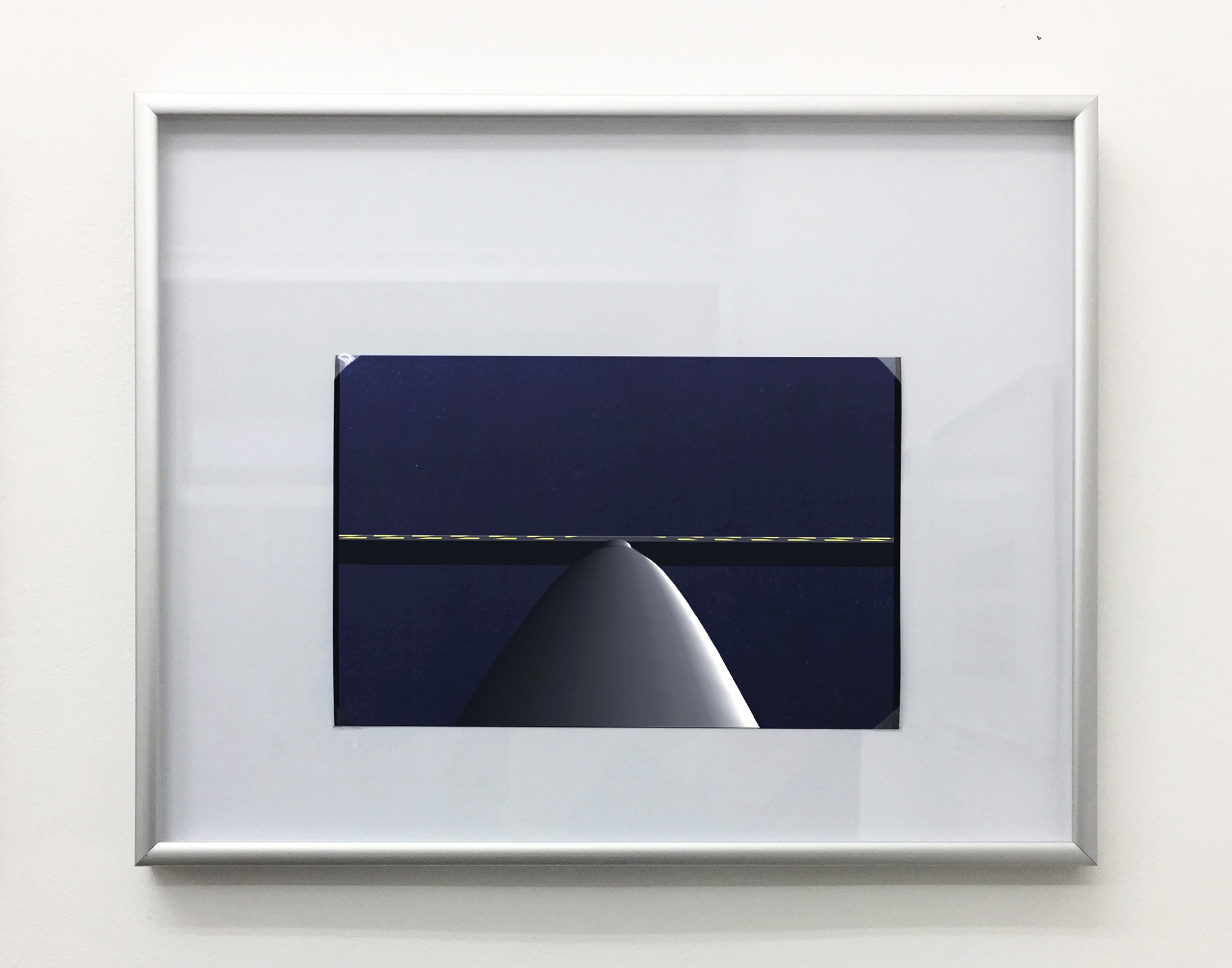 Millau Viaduct - The Boob , 1994, computer drawing printed on photo paper