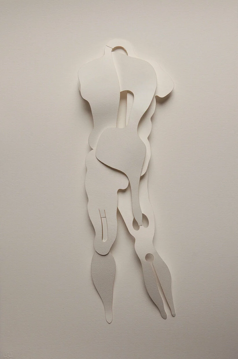 David No.6 , 2019 Laser paper sculpture 62 x 42 cm Ed. of 12, signed and numbered