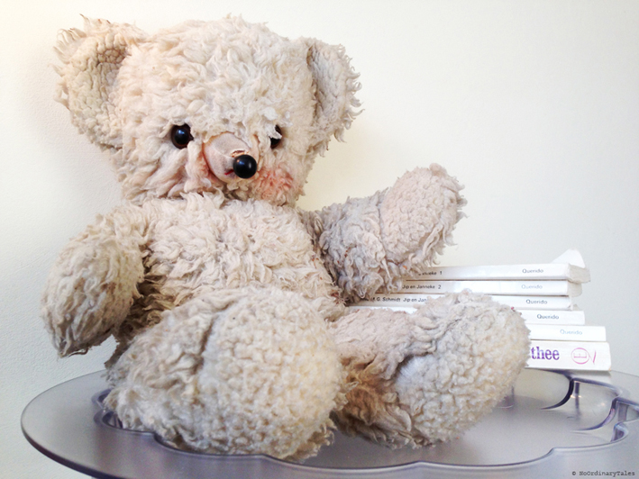 "Robijntje" One of the cuddly toys Astrid still has.