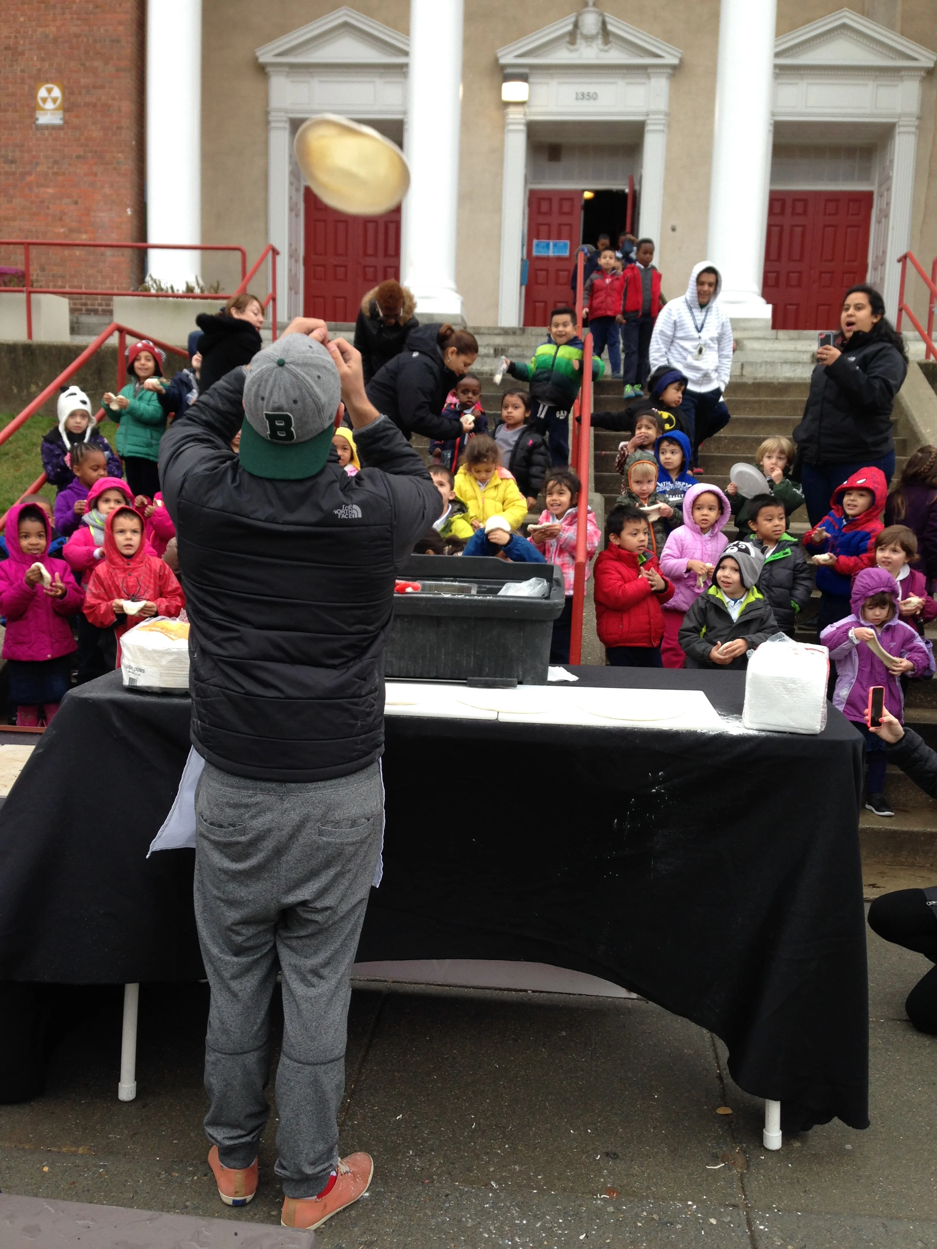 Tossin' dough for the kids