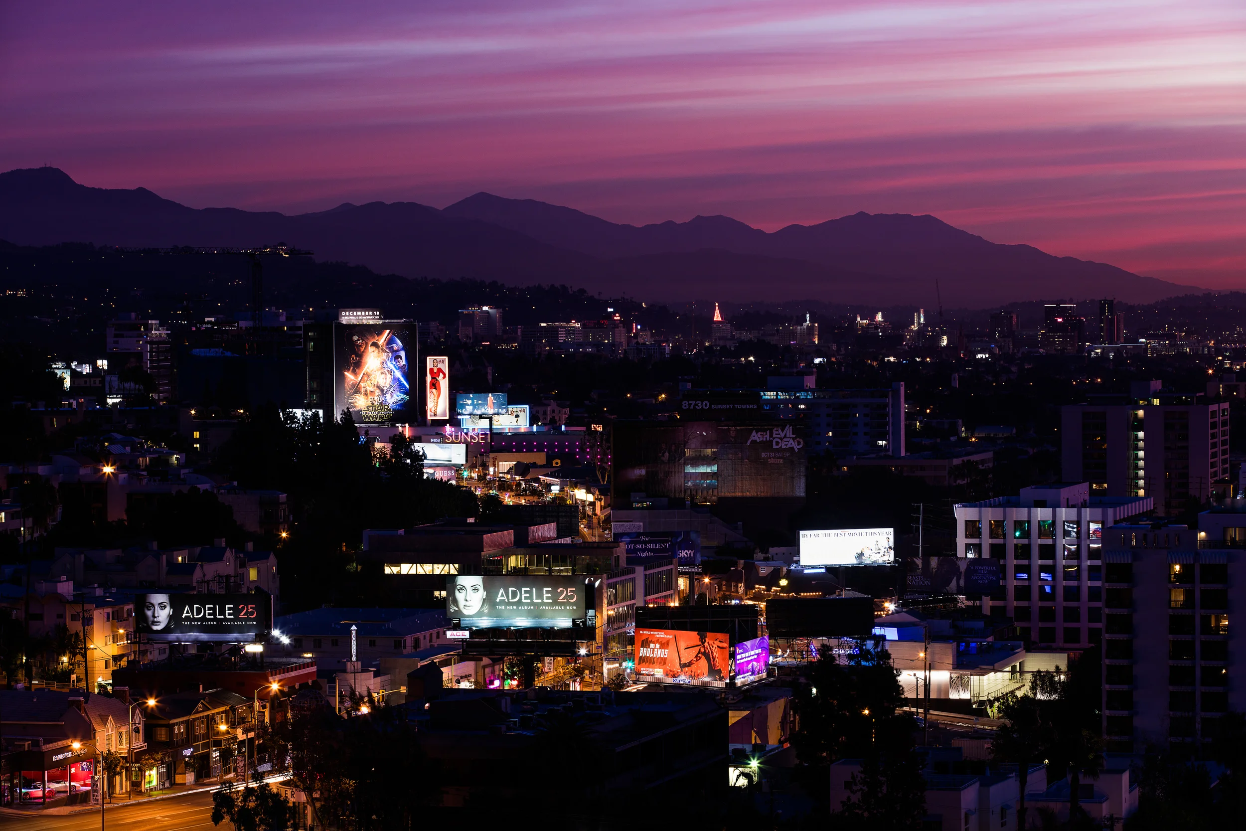 Sunset Strip at Sunrise