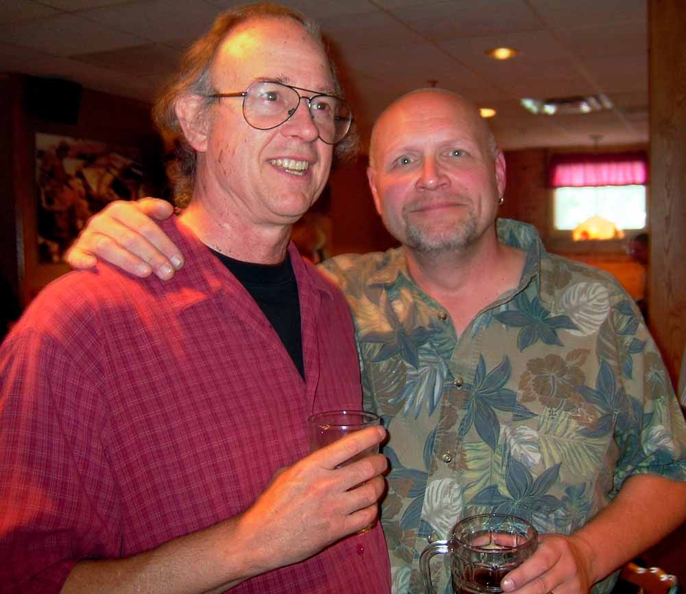   Garry &amp; Goon - taken at the 2007 Sunup Reunion at Mickey Finn's Restaurant  