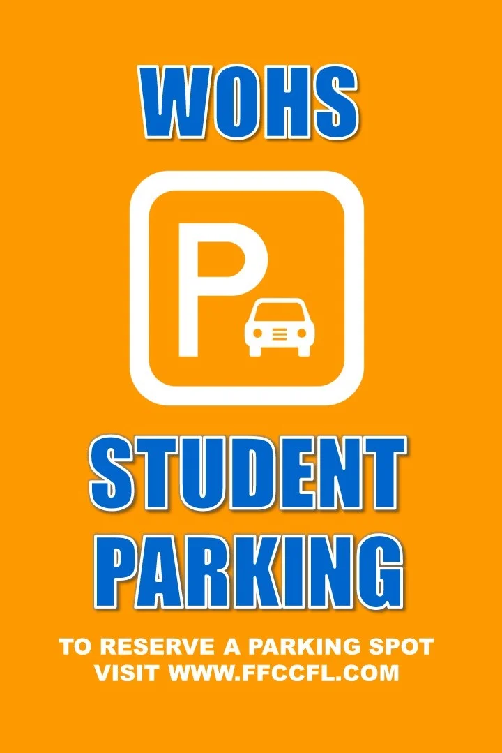 Students of West Orange High School are able to reserve a parking spot on the campus of Faith Family Community Church located at the corner of Beulah & Warrior Rd. Early registration is now open for the School Year 2019-2020. https://www.ffccfl.com/studentparkingwelcome