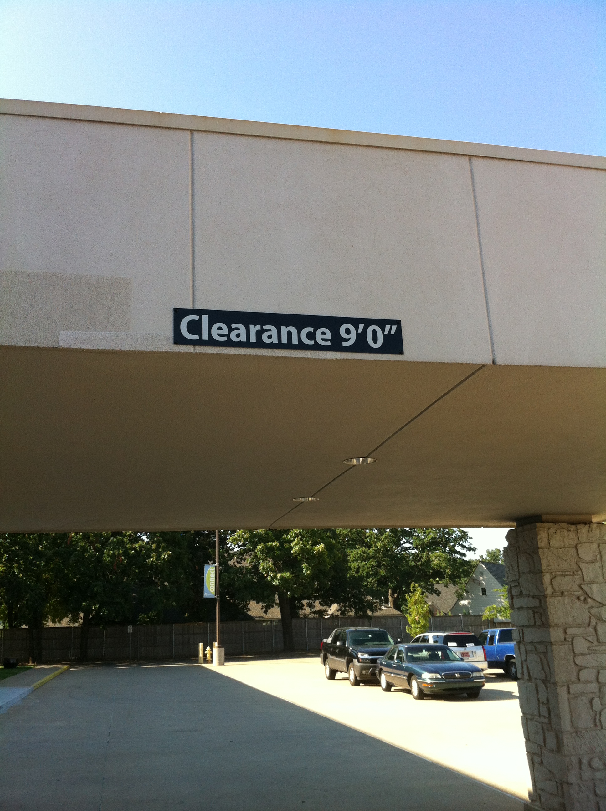 STBC Clearance Sign.JPG