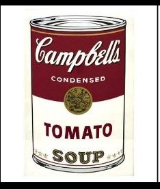 Yes, Andy Warhol, the visionary, once painted a tomato paste can :)