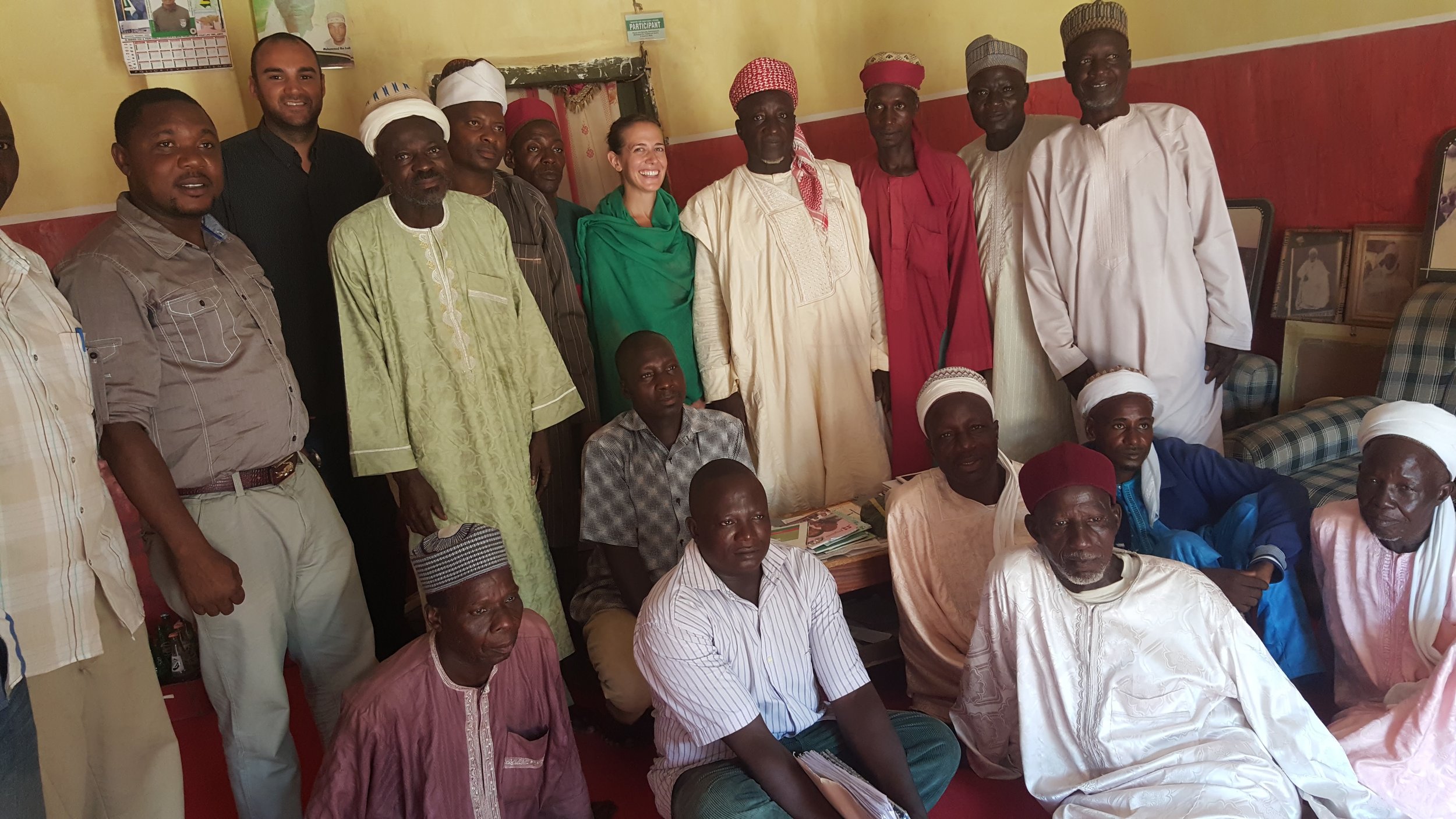 Meeting the village heads