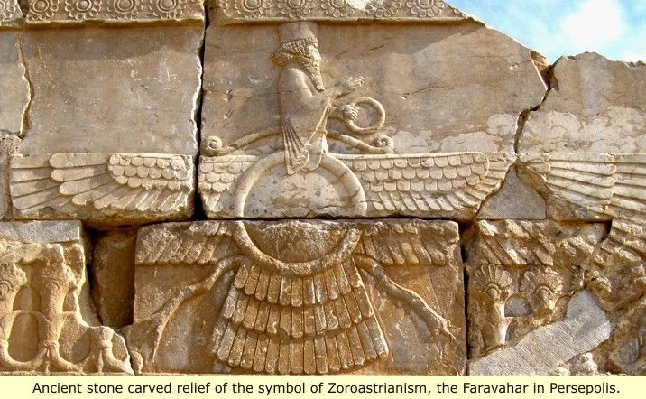 History: Zoroastrianism is an ancient pre-Islamic religion of Iran that survives in isolated areas and more prosperously, in India where the decendants of Zoroastrian Iranian (Persian) immigrants are known as Parsis or Parsees