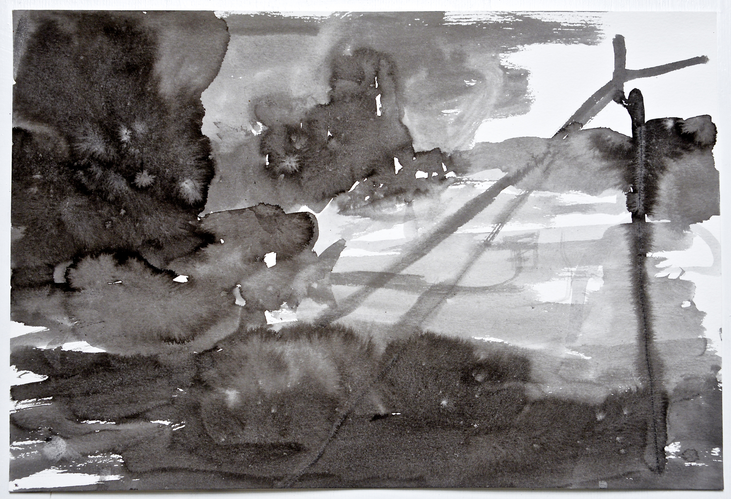 6.23.15 X 2015 ink on paper