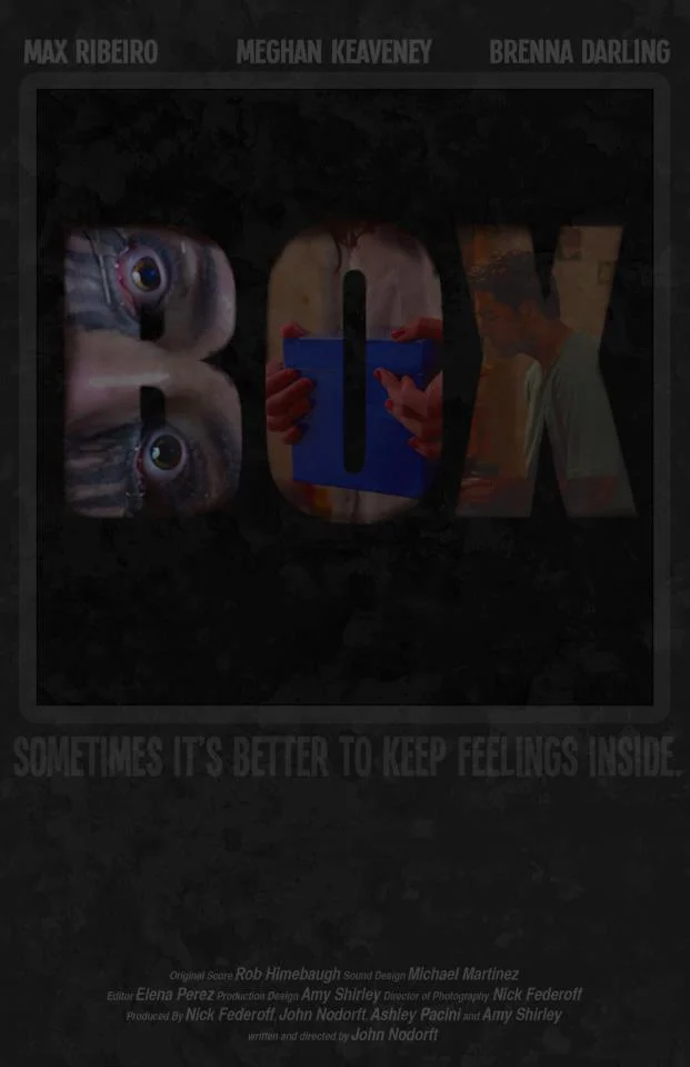 Movie poster for thriller, Box .