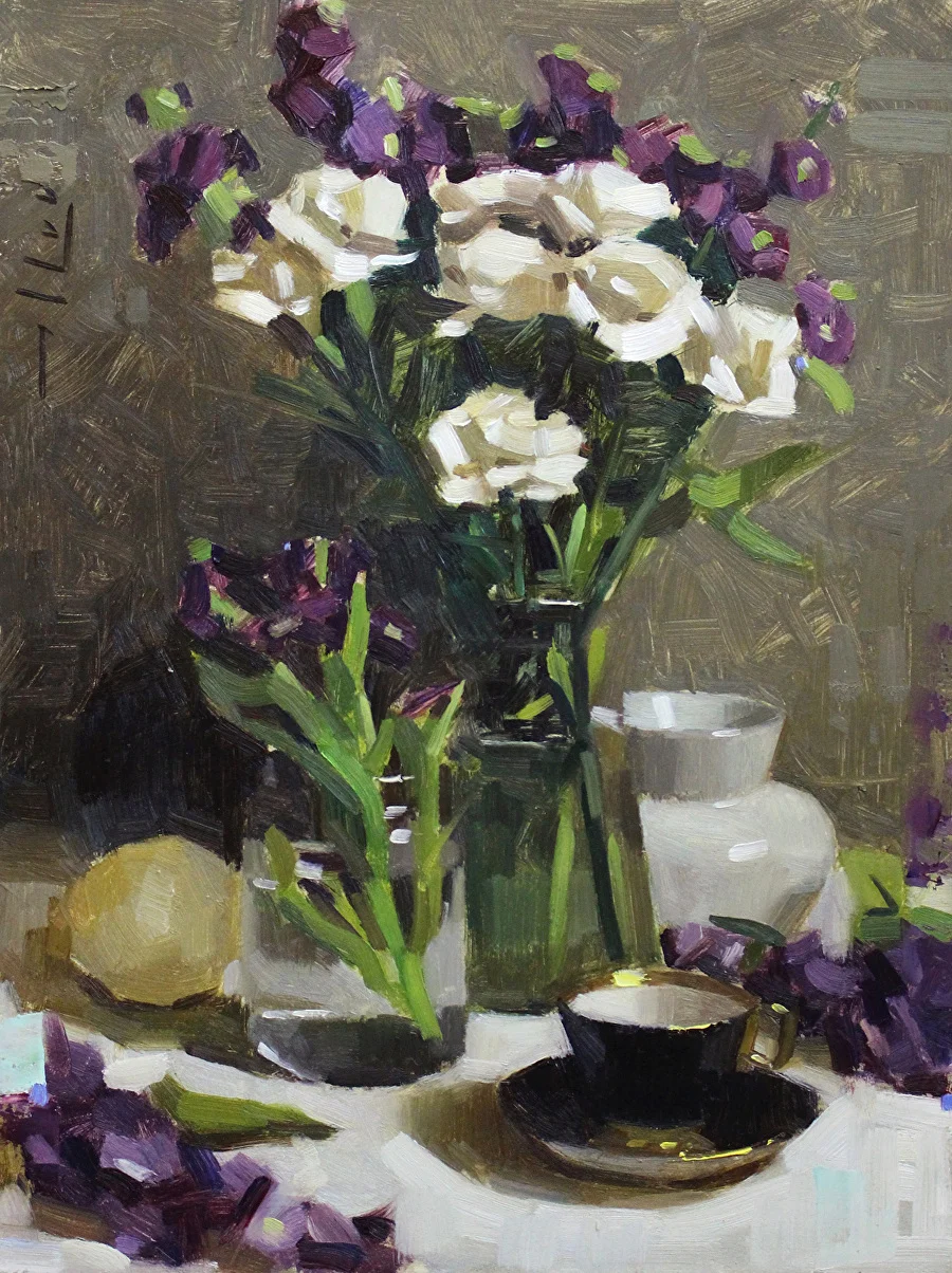 Brian Astle | "Violet" | 16x12 | $1100 | unframed