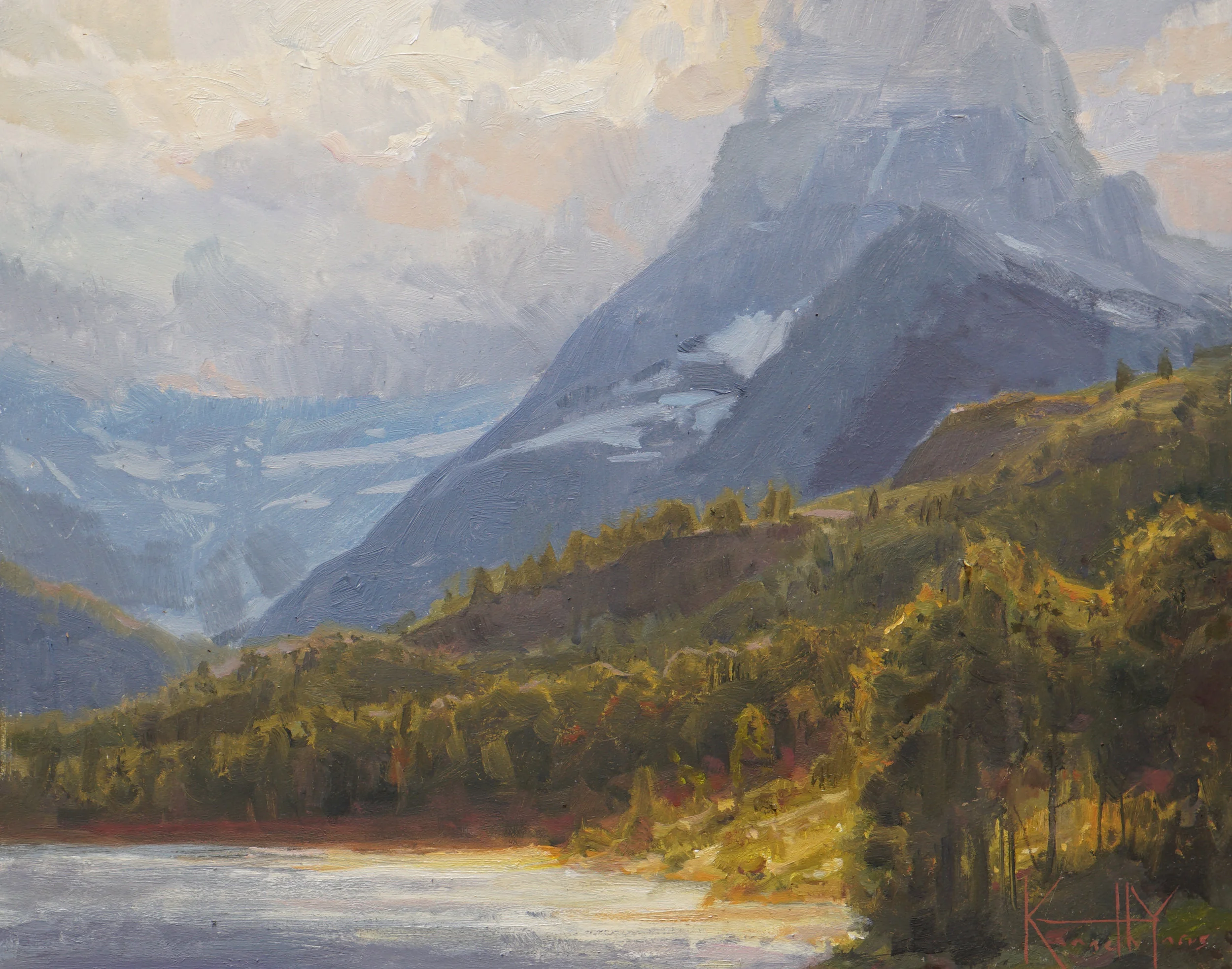 Kenneth Yarus A break in the storm 8x10 $700.JPG