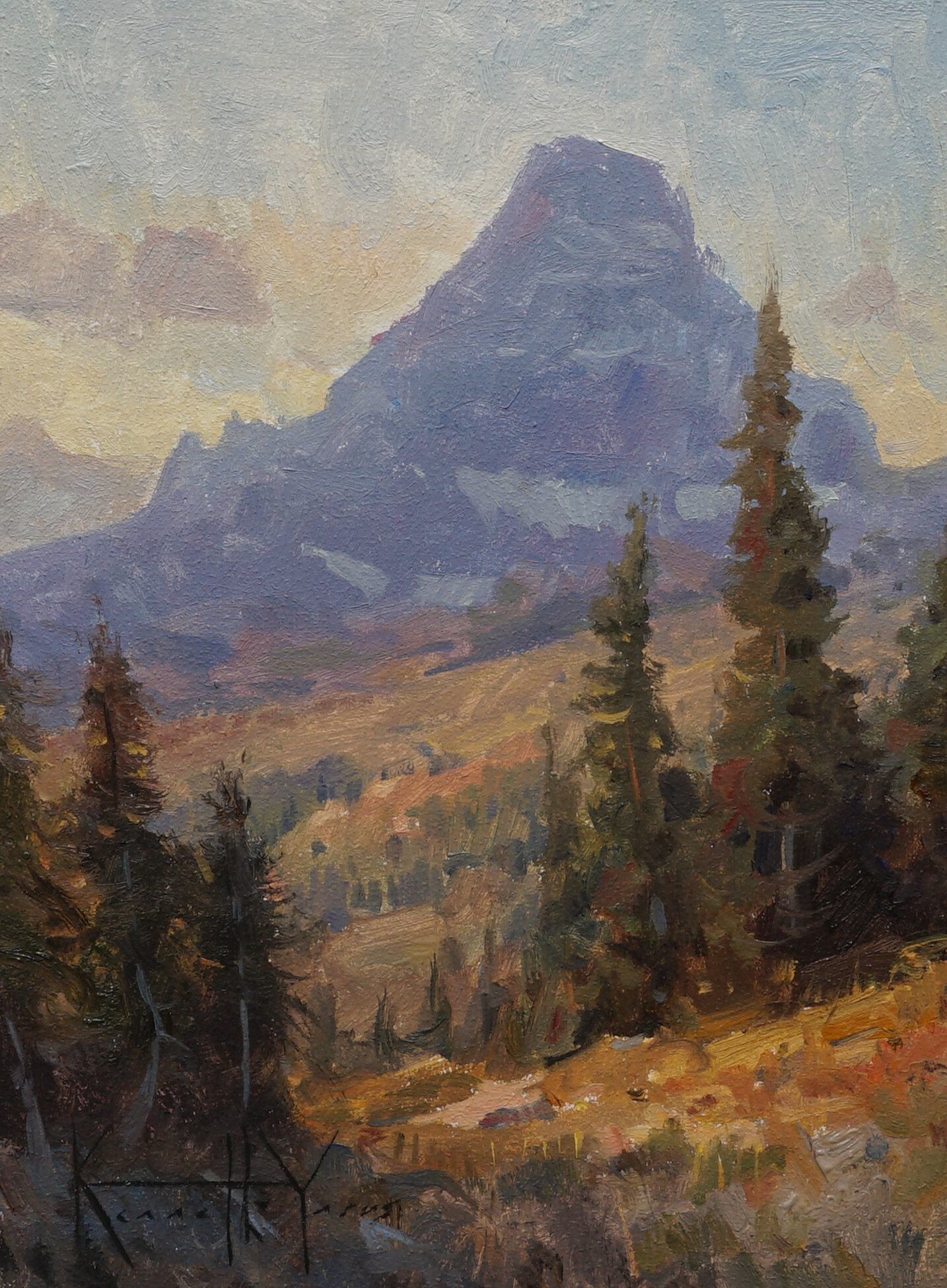 Kenneth Yarus - Above the pass-8x6-$450.JPG