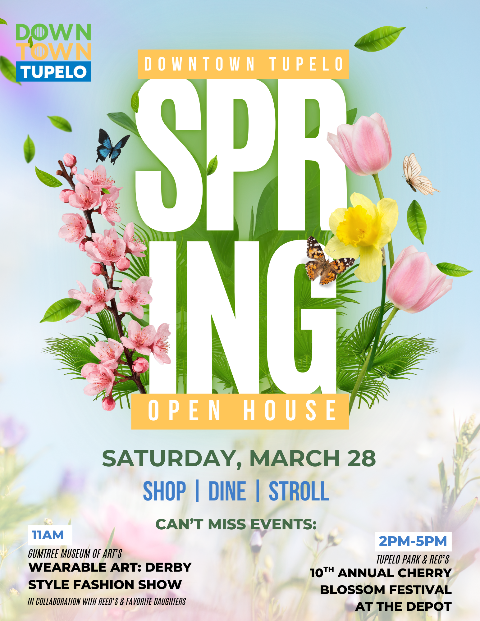 Downtown Tupelo Spring Open House — Downtown Tupelo Main Street Association