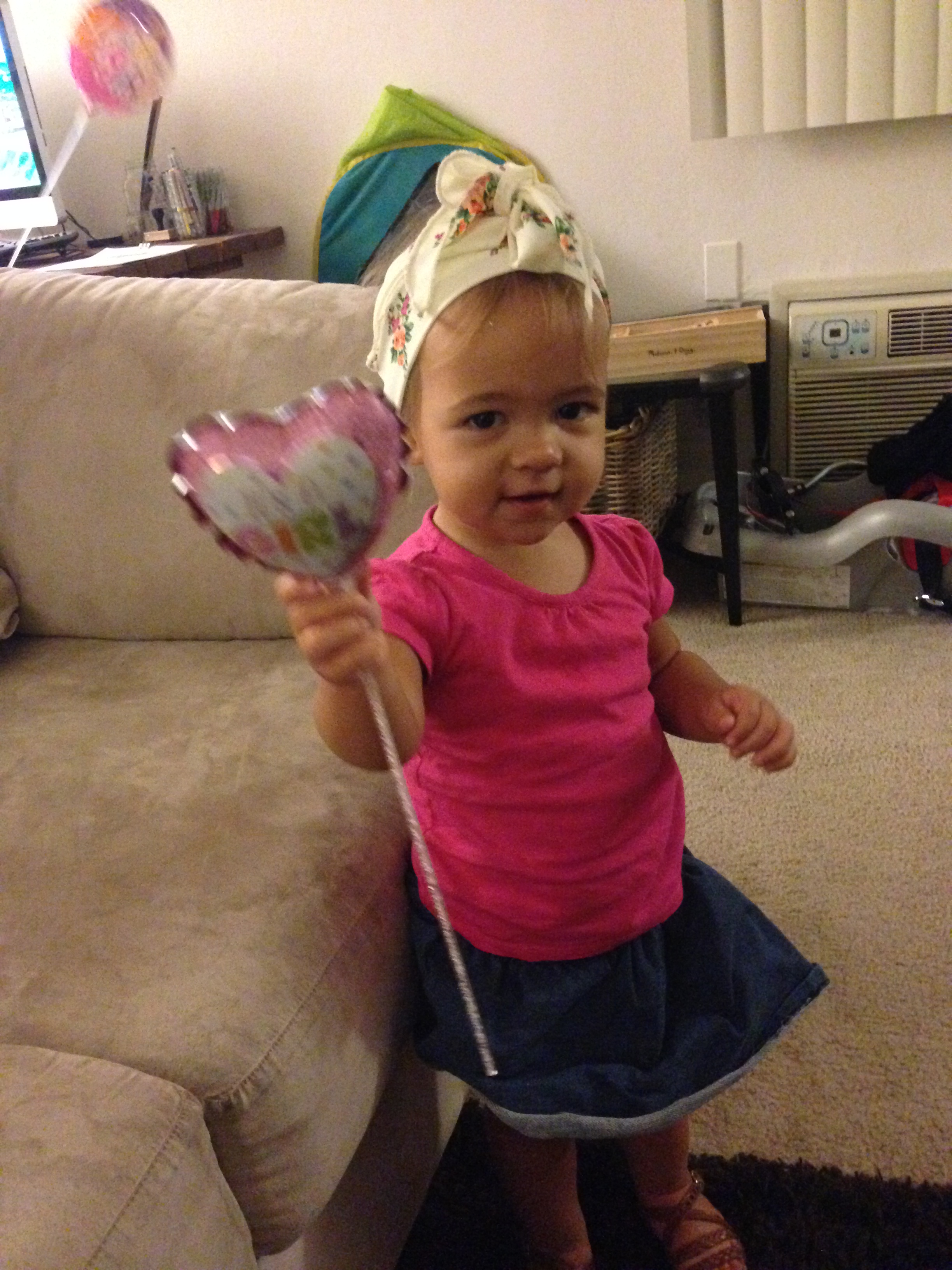 Celebration balloon from daddy.