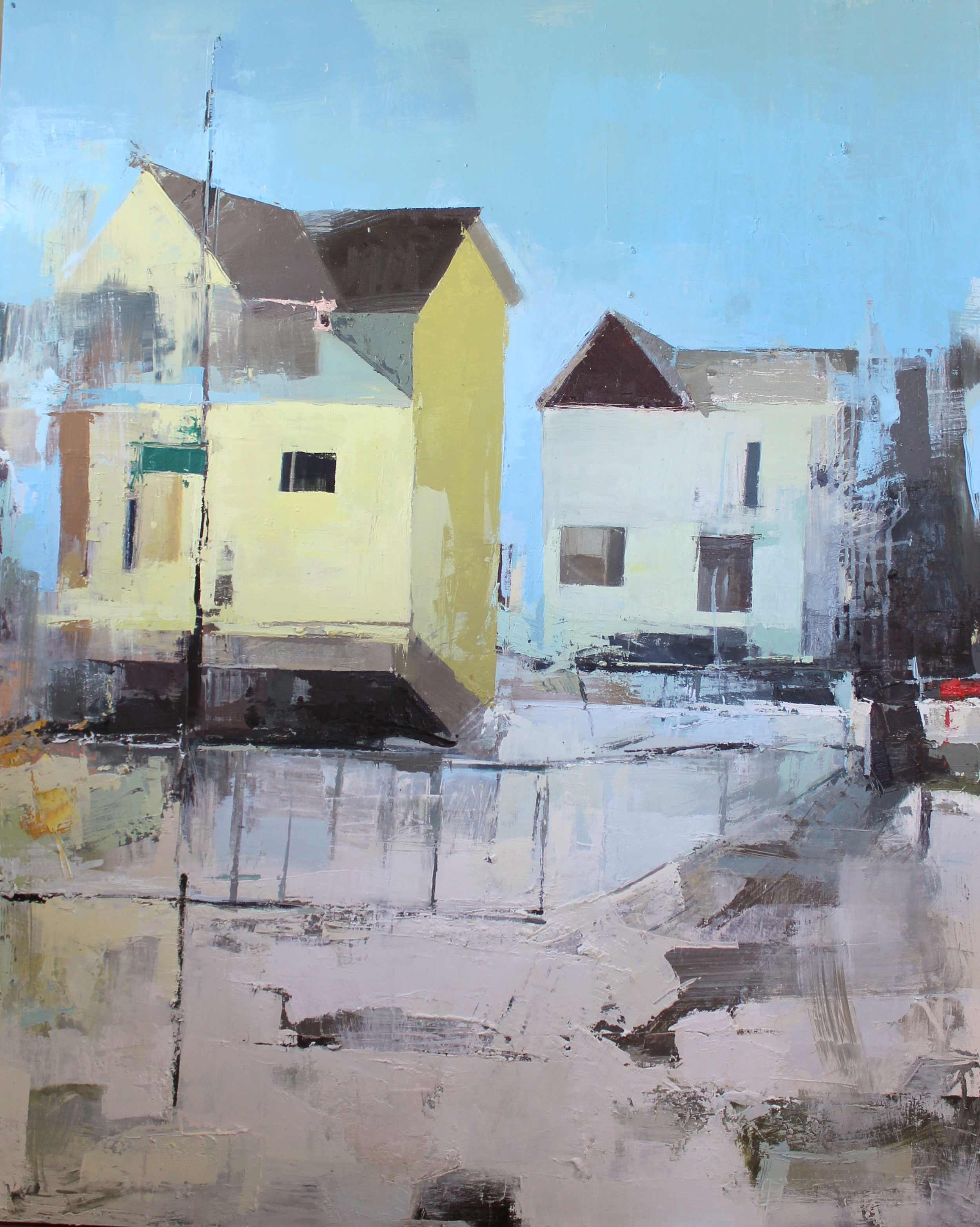   Homes,&nbsp; Oil on Canvas 2013 