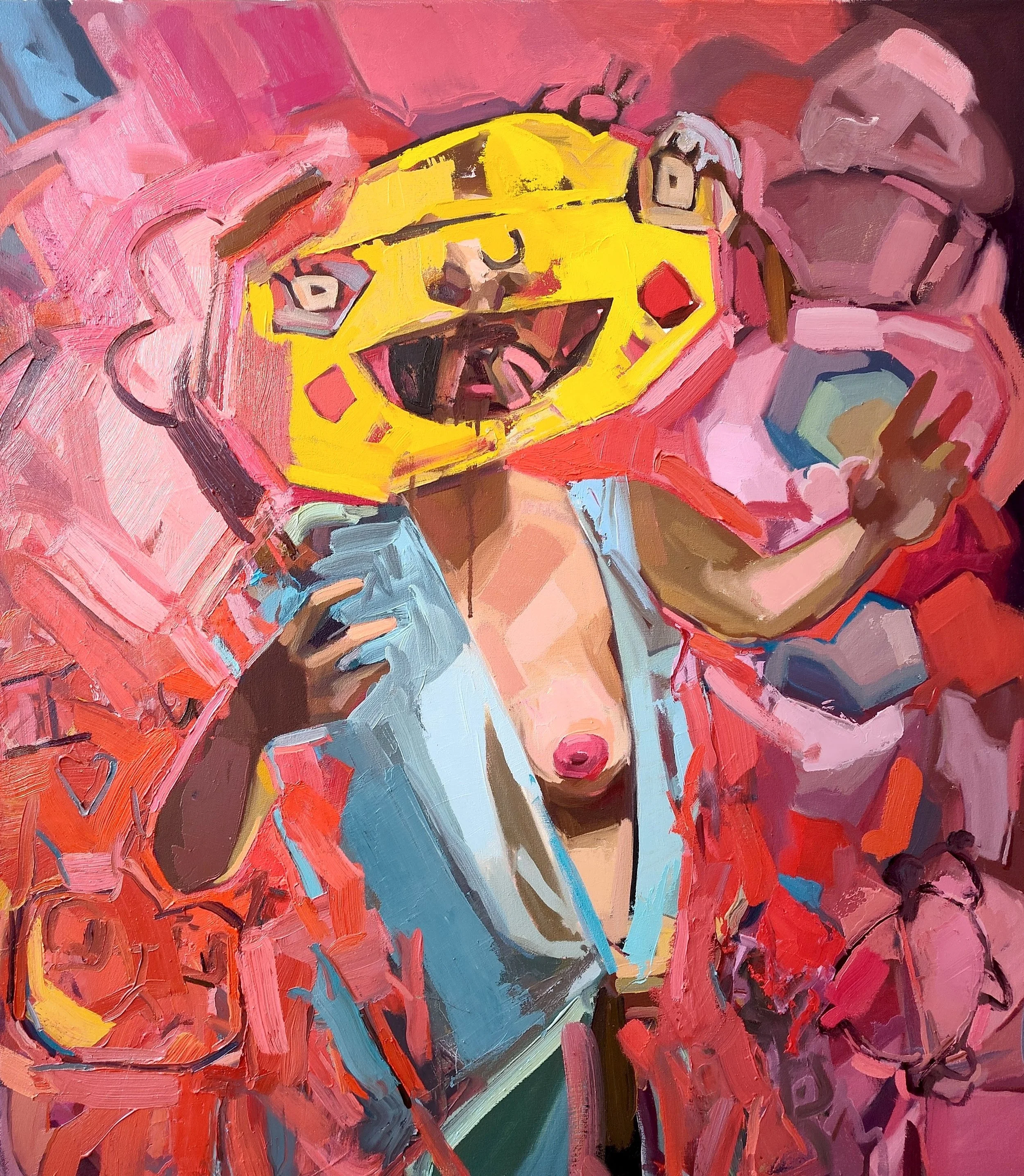   Mother Monster , 2024, oil on canvas 