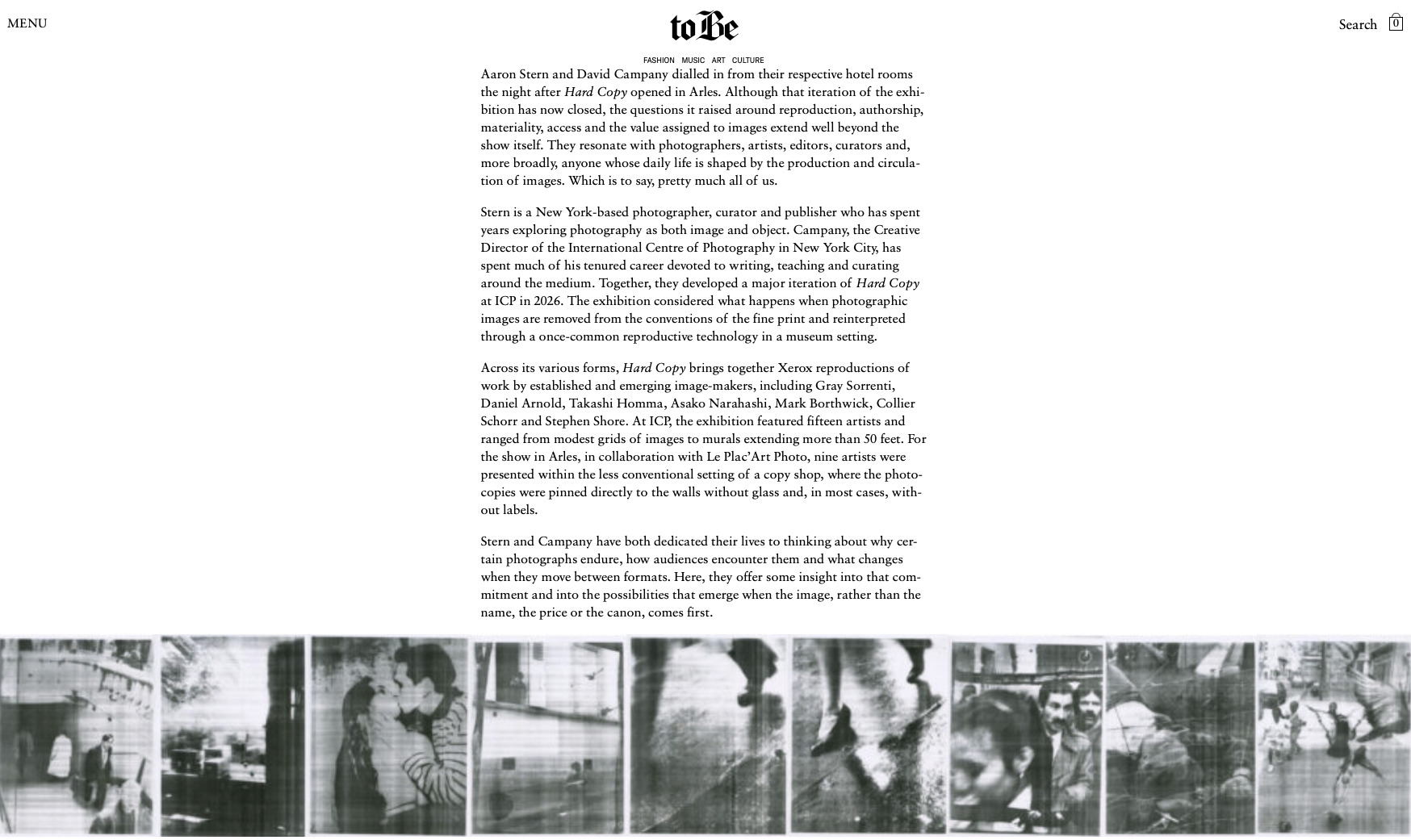 To Be Magazine