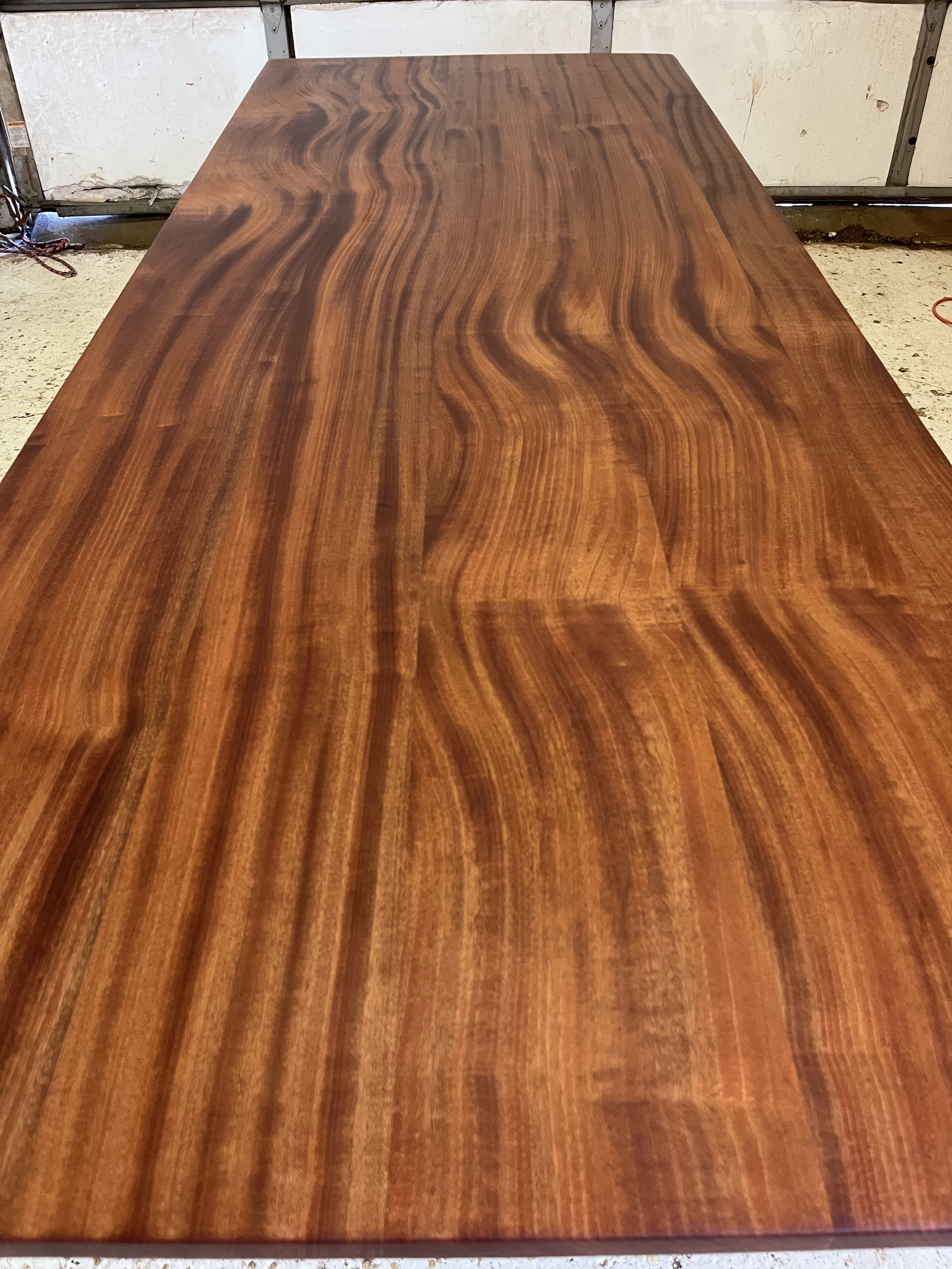 Sapele Exotic Hardwood Dining Table