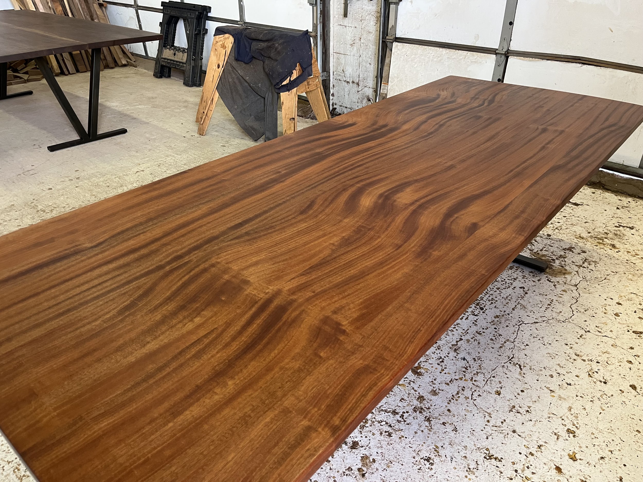 Sapele Exotic Hardwood Dining Table
