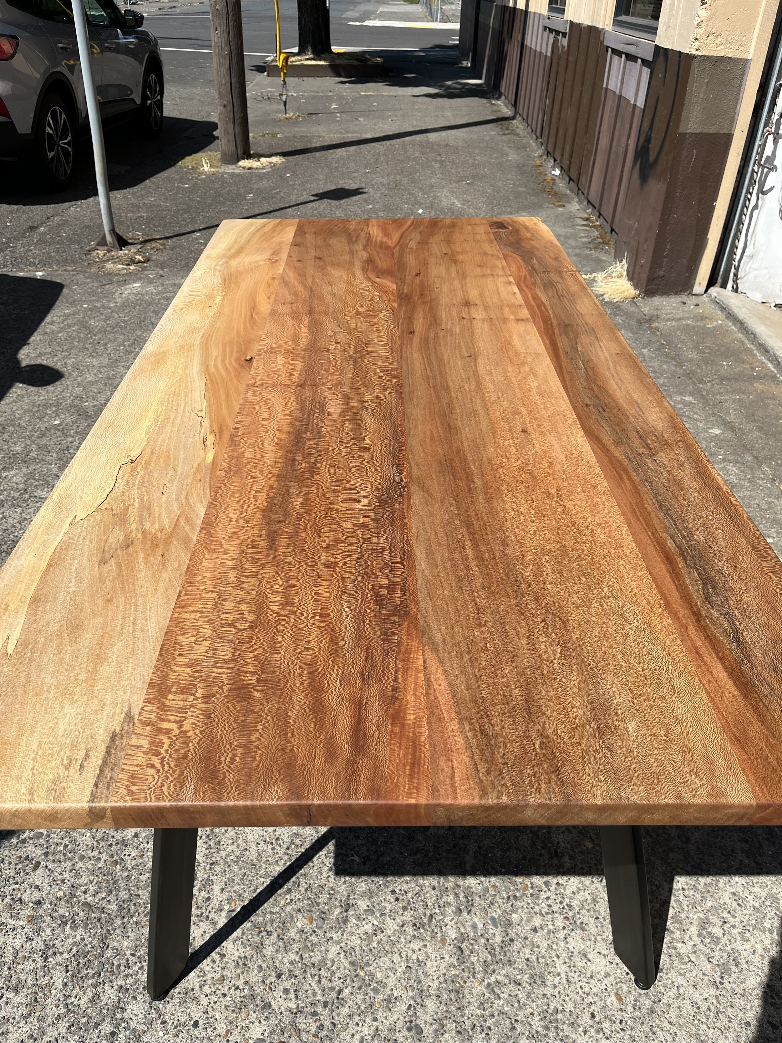Custom Sycamore Dining Table
