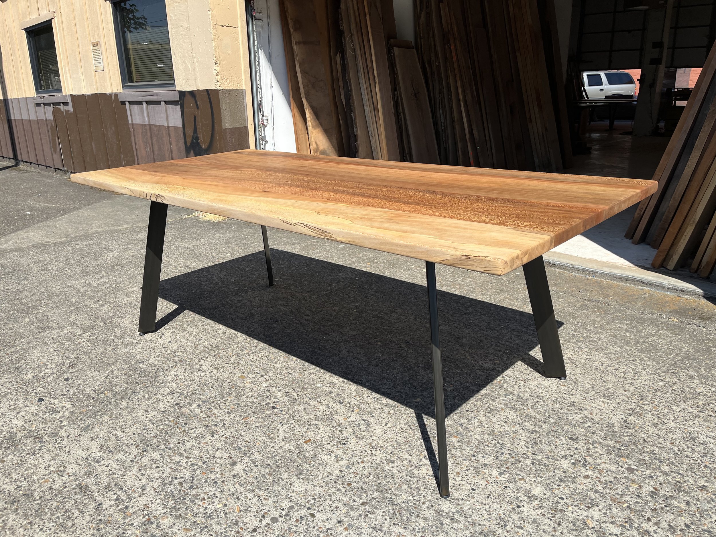 Custom Sycamore Dining Table