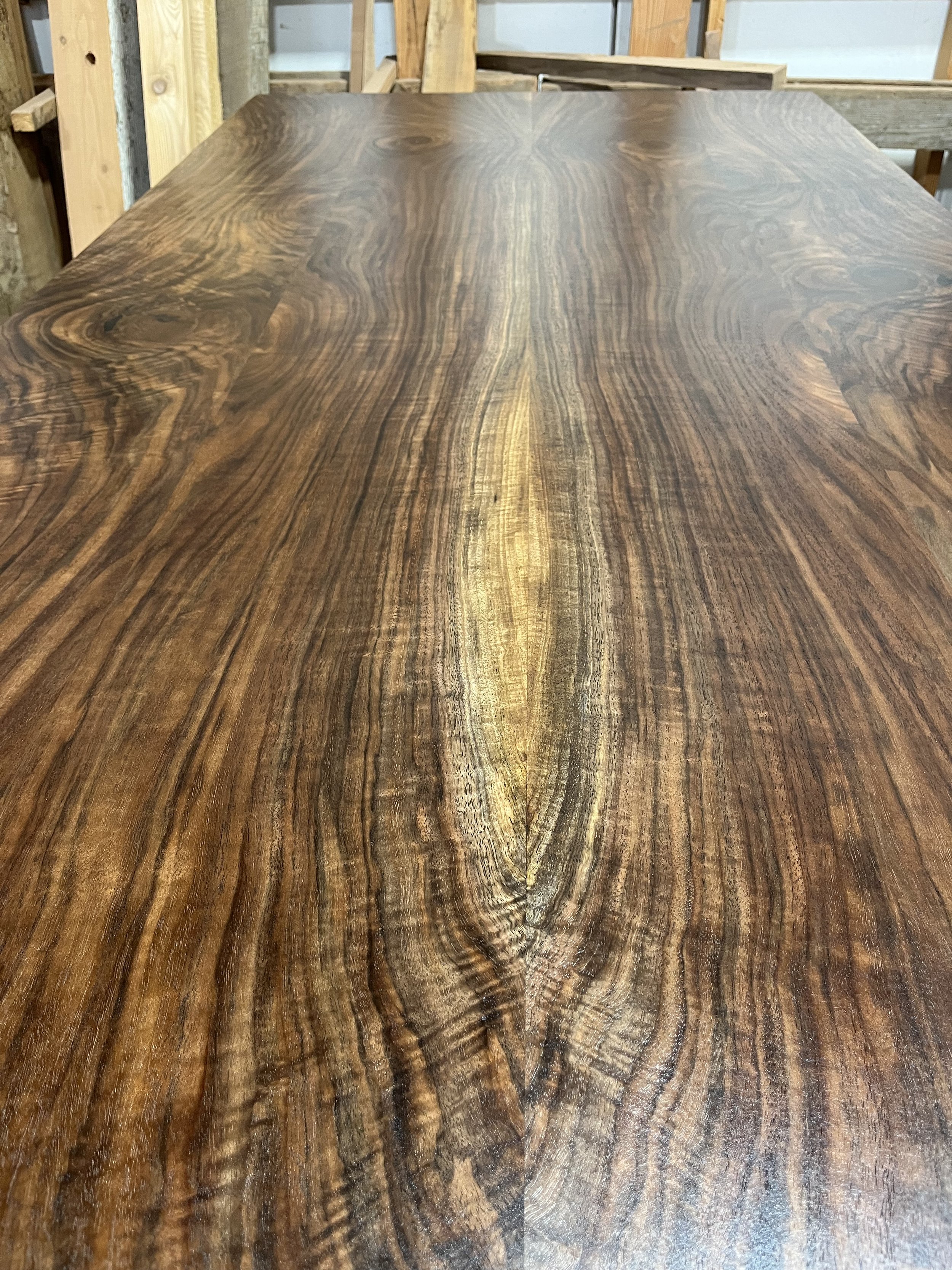 Bookmatched Walnut Dining Table