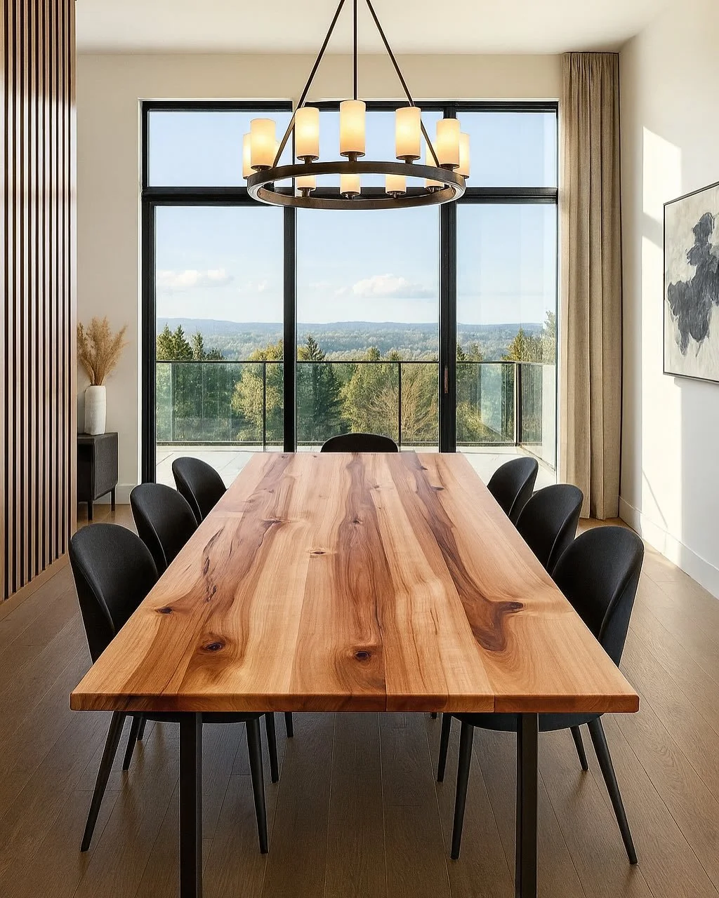 Madrone doesn&rsquo;t whisper&mdash;it glows.
⁠
This salvaged Pacific Northwest hardwood is full of character: warm honey tones, fiery red streaks, and bold knots that tell a story in every board.

This top is wild&mdash;those streaks of red running 