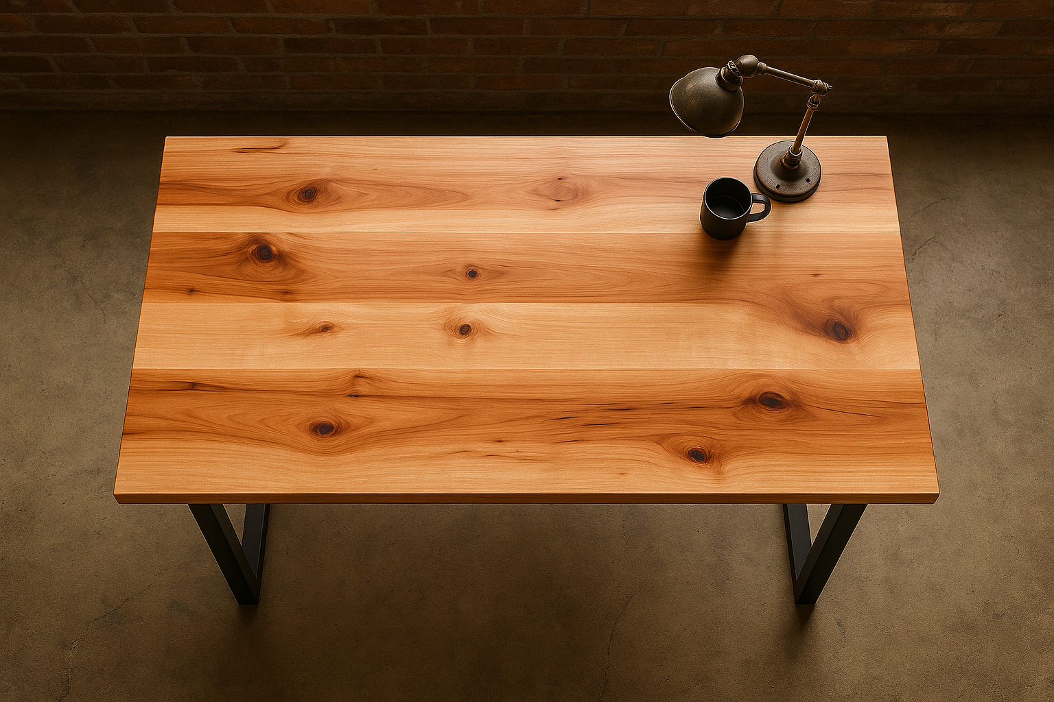 Custom Madrone Desk