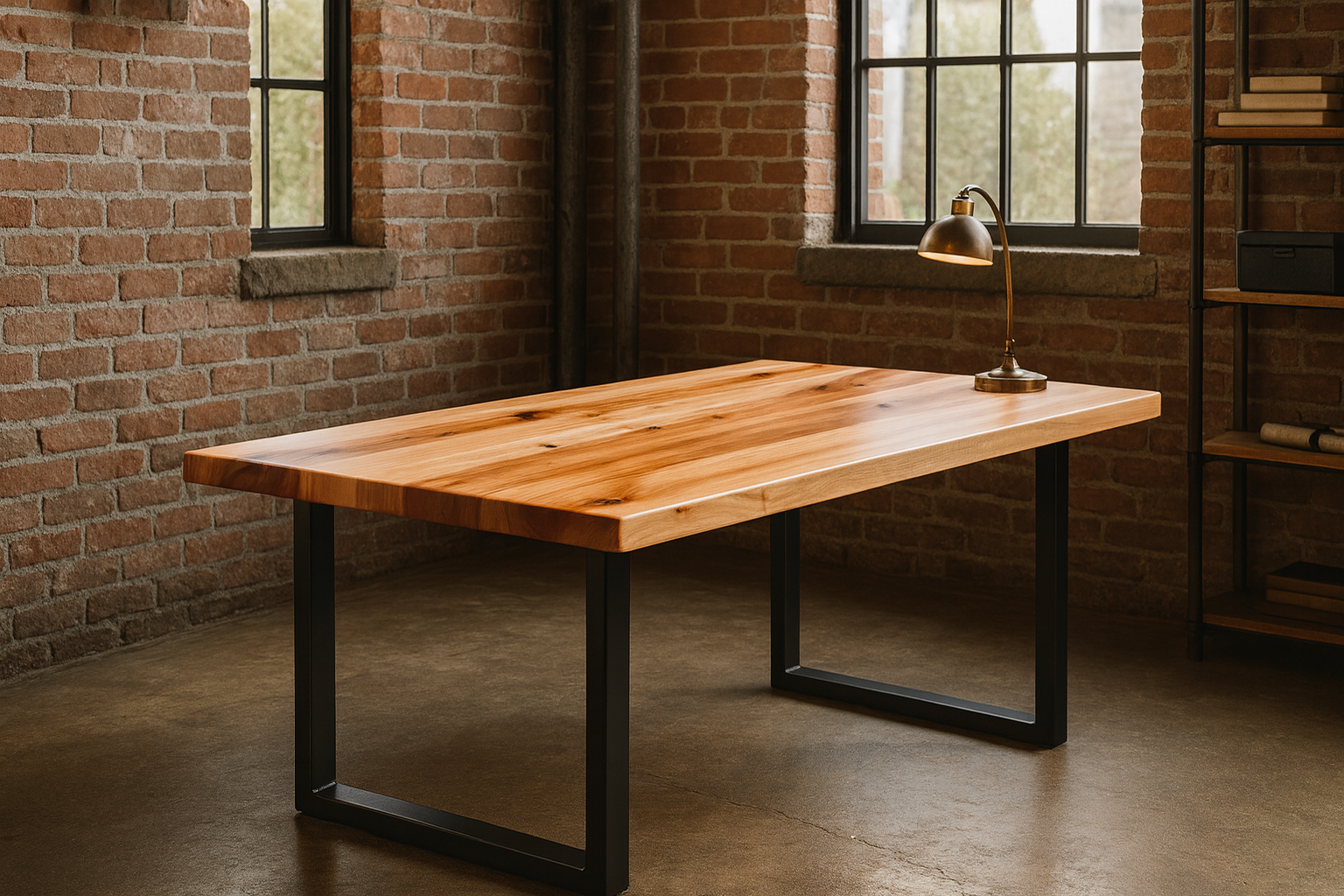 Custom Madrone Desk