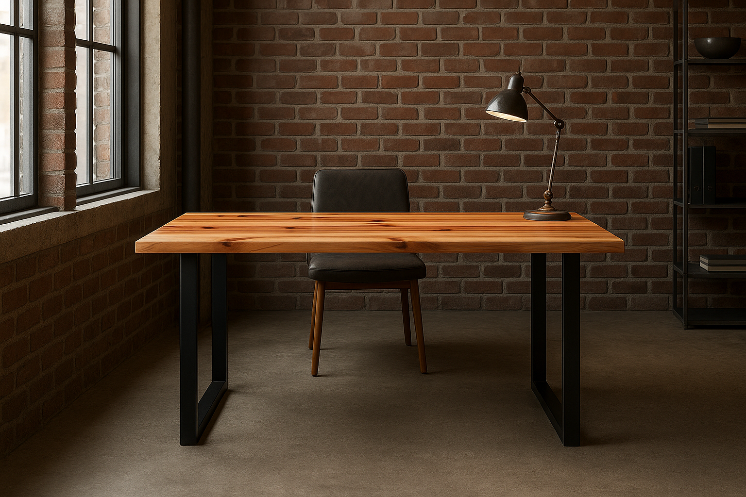 Custom Madrone Desk